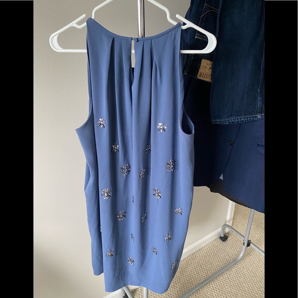 BCBGMAXAZRIA Navy Dress - Picture 1 of 3